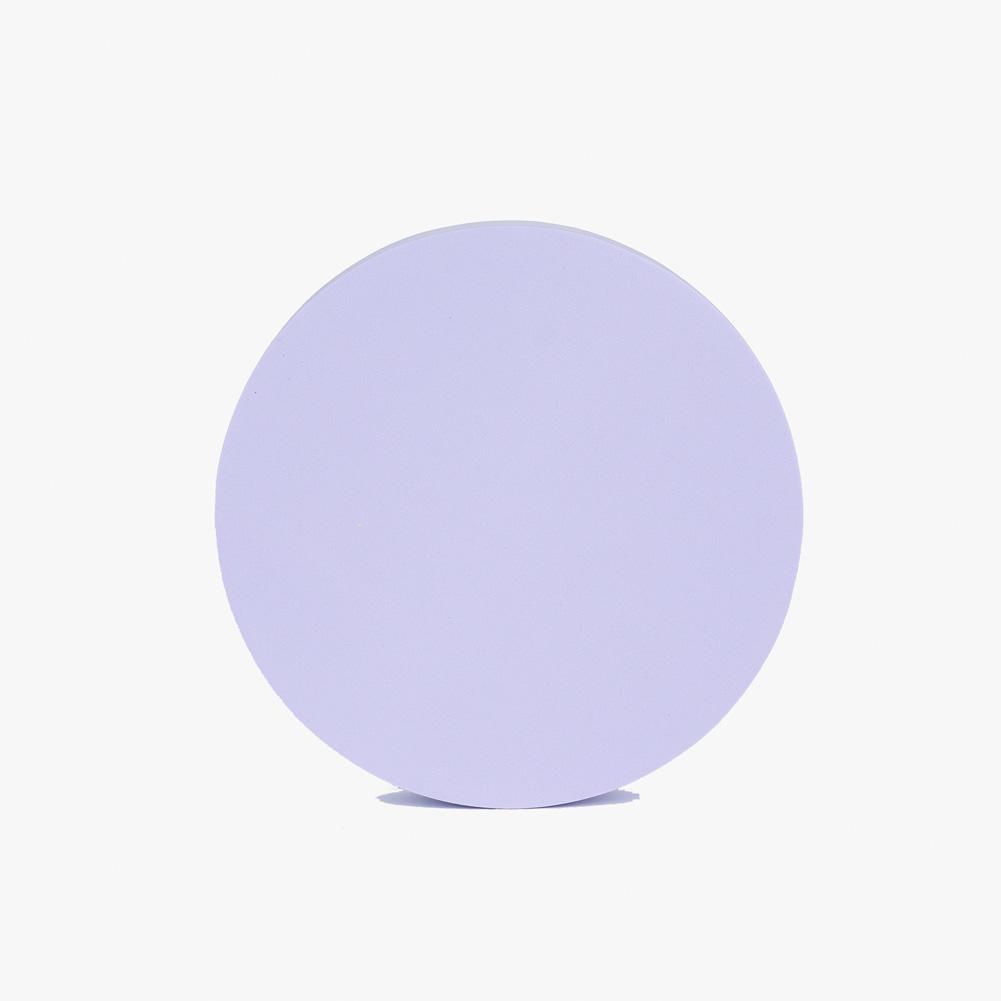 Geometric Foam Styling Props for Photography - Large Circle 18cm (Periwinkle Purple)
