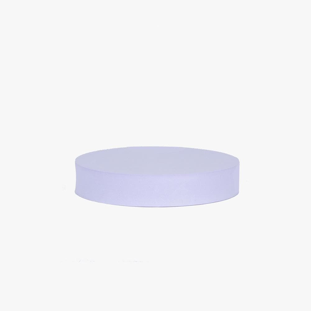 Geometric Foam Styling Props for Photography - Large Circle 18cm (Periwinkle Purple)