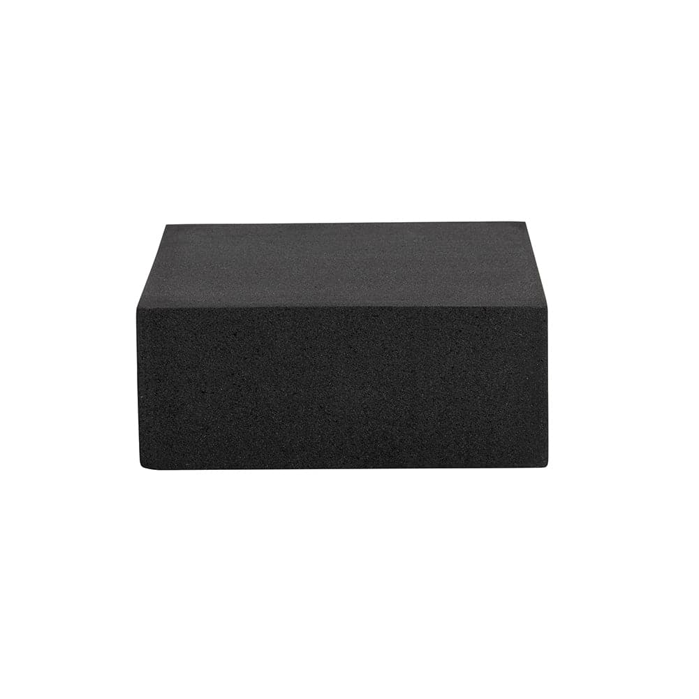 Geometric Foam Styling Props For Photography - Raven Black 4 Pack