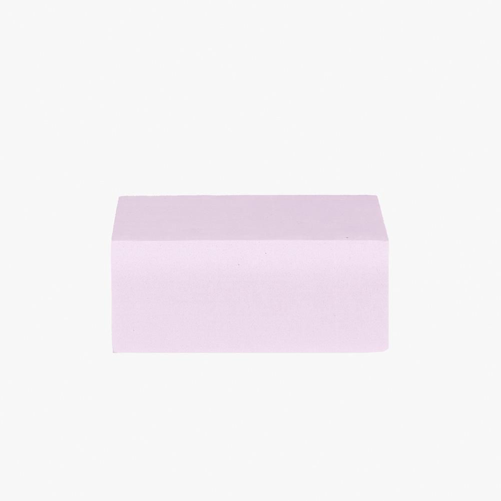 Geometric Foam Styling Props for Photography - Short Square 10cm (Blush Pink)