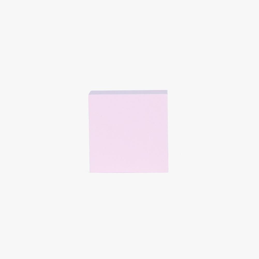 Geometric Foam Styling Props for Photography - Short Square 10cm (Blush Pink)