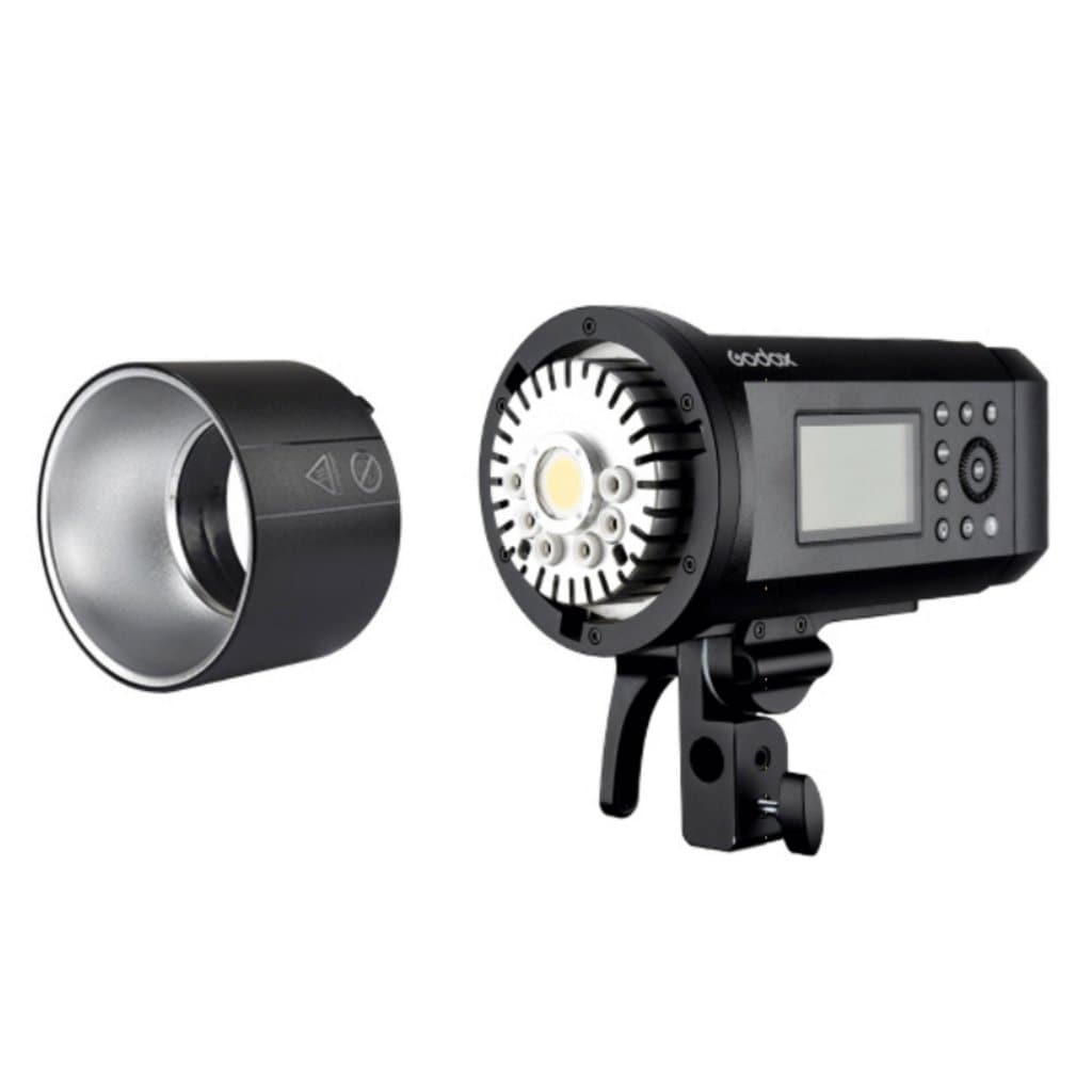 2x Godox AD600Pro Witstro Studio Flash Strobe Light & Stand Kit with XPro Trigger