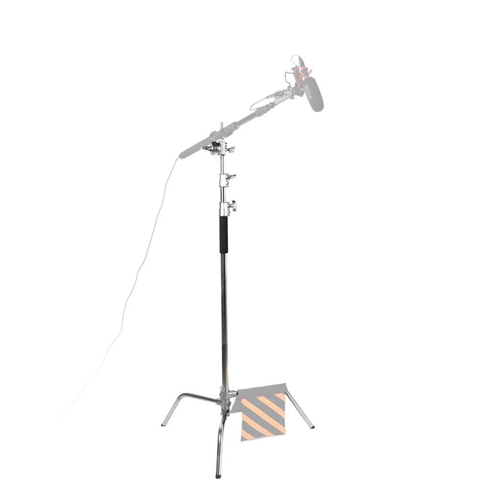 Spectrum Silver Heavy Duty Photographic C-Stand With Boom Arm (20kg Load) (DEMO STOCK)