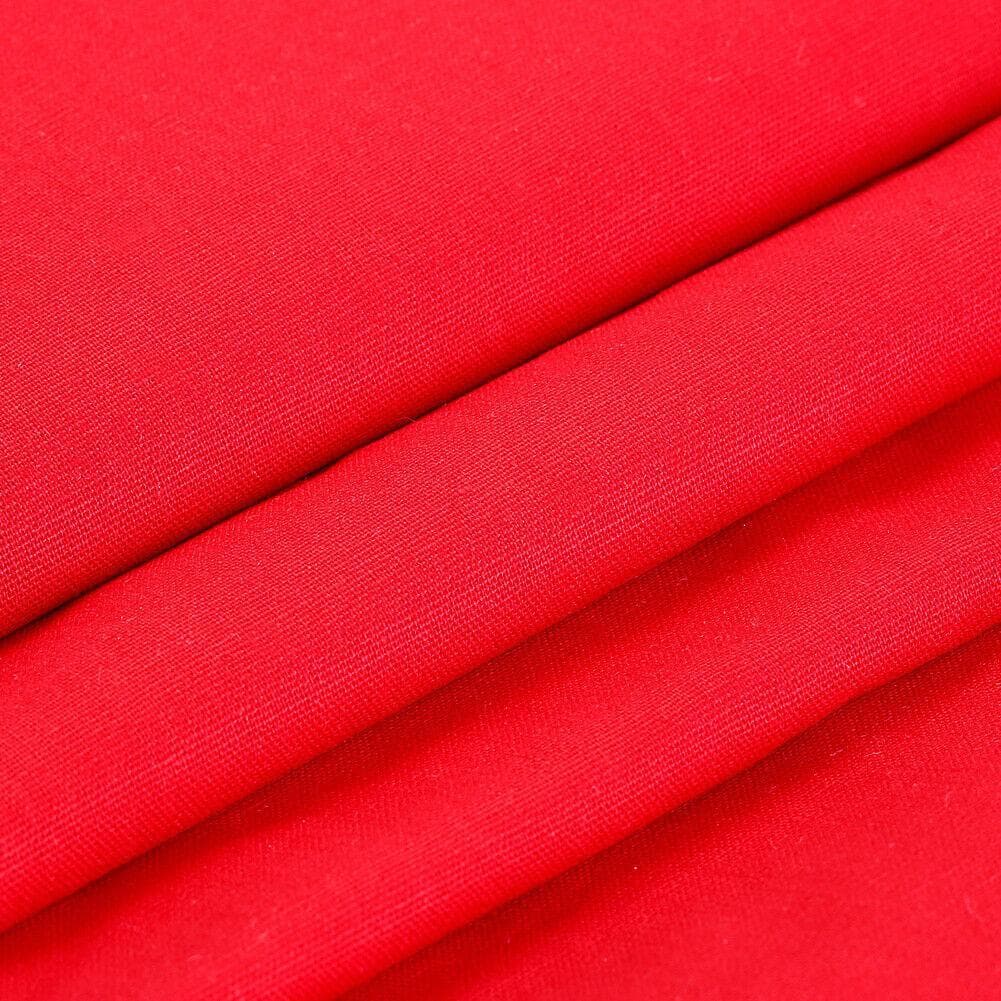 Solid Red 1.8 x 2.8M Cotton Muslin Backdrop