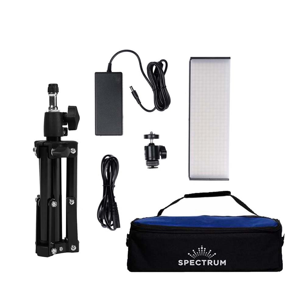 Pro LED Lighting 'Skype' Video Conferencing Desk Kit with Carry Bag- Single Pack (DEMO STOCK)
