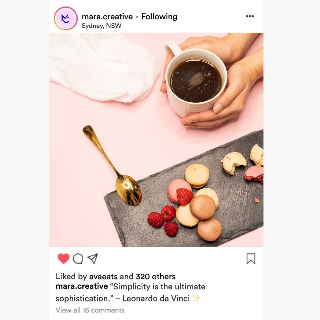 Flat Lay Instagram Backdrop - Duo 'Blushing Rouge' (56cm x 87cm)