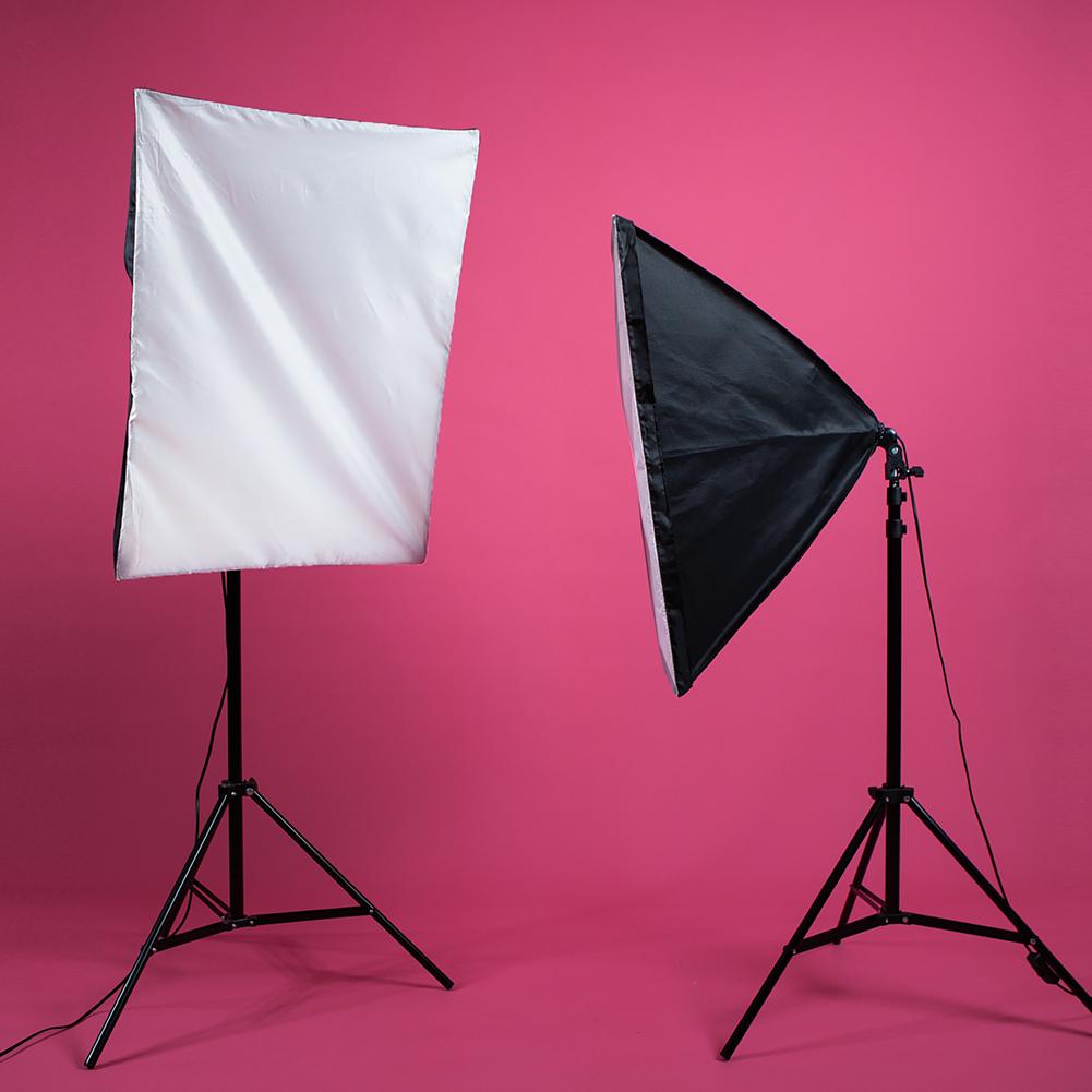 'Kreator Kit' Double Softbox Bi-Coloured LED Lighting Home Studio