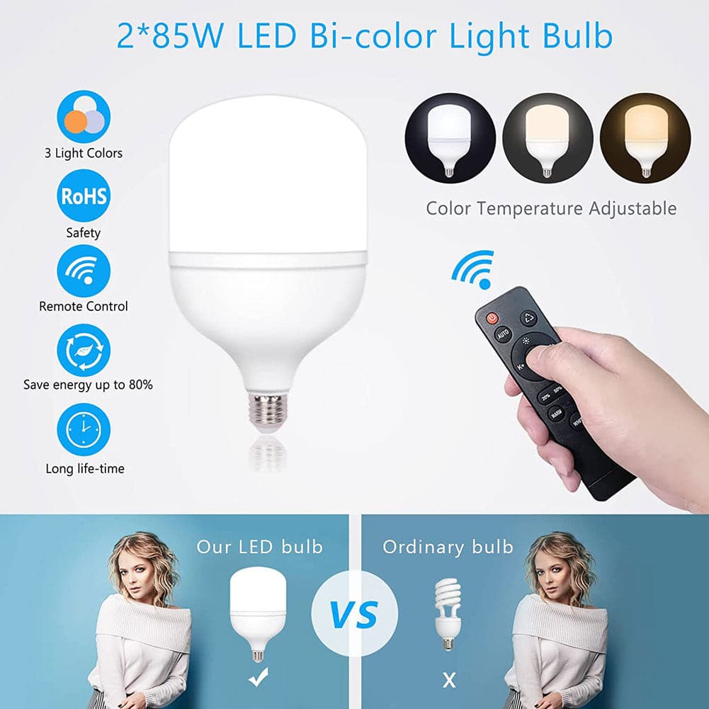 Lantern Softbox 'Kreator Kit' Double Dimmable LED Bi-Colour Lighting Kit