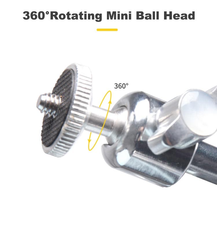 Mini Table Pocket C-Stand with One Ball Heads