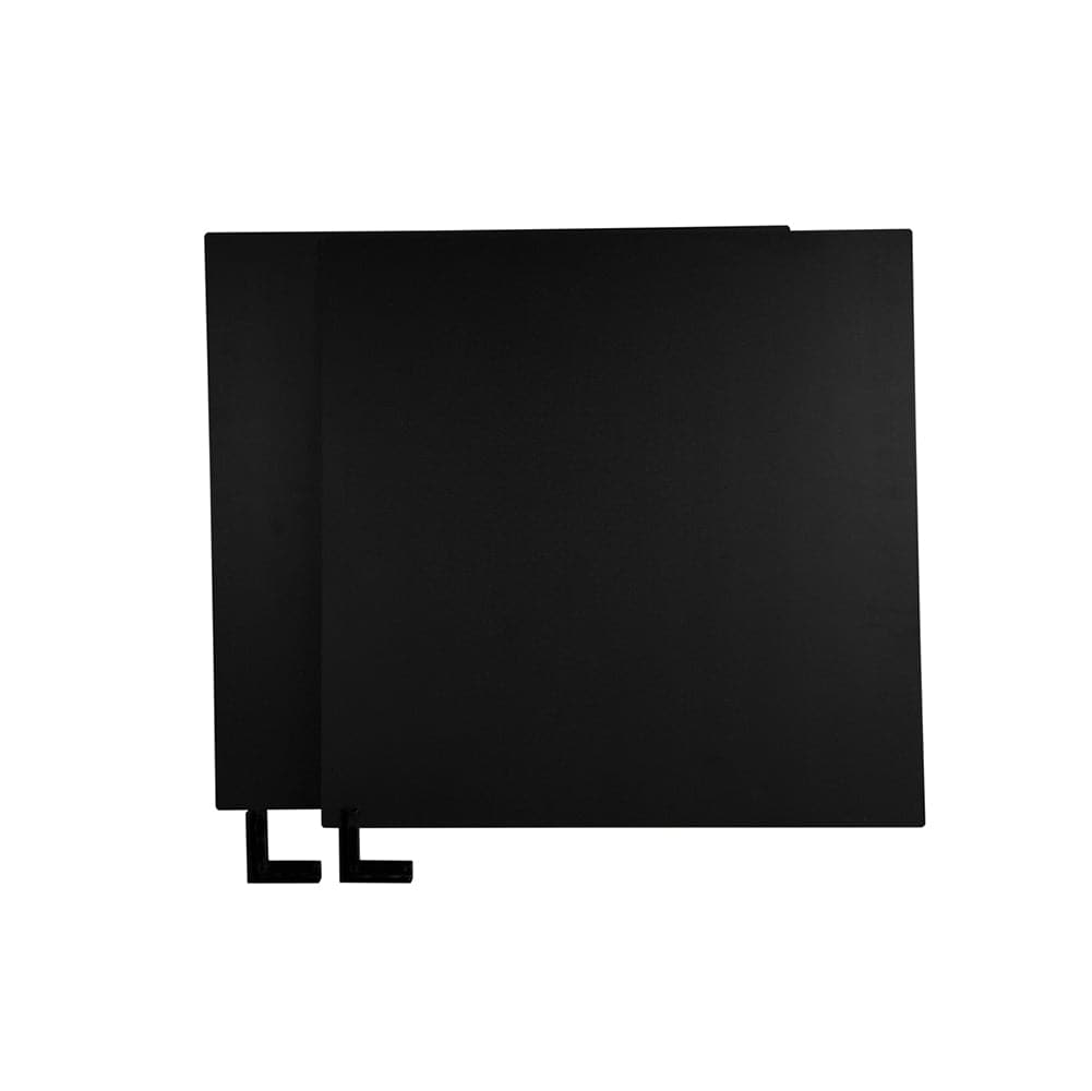 ProBoards Flat Lay Photography Rigid Black & Off White Backdrop - Minimalistic (60cm x 60cm)