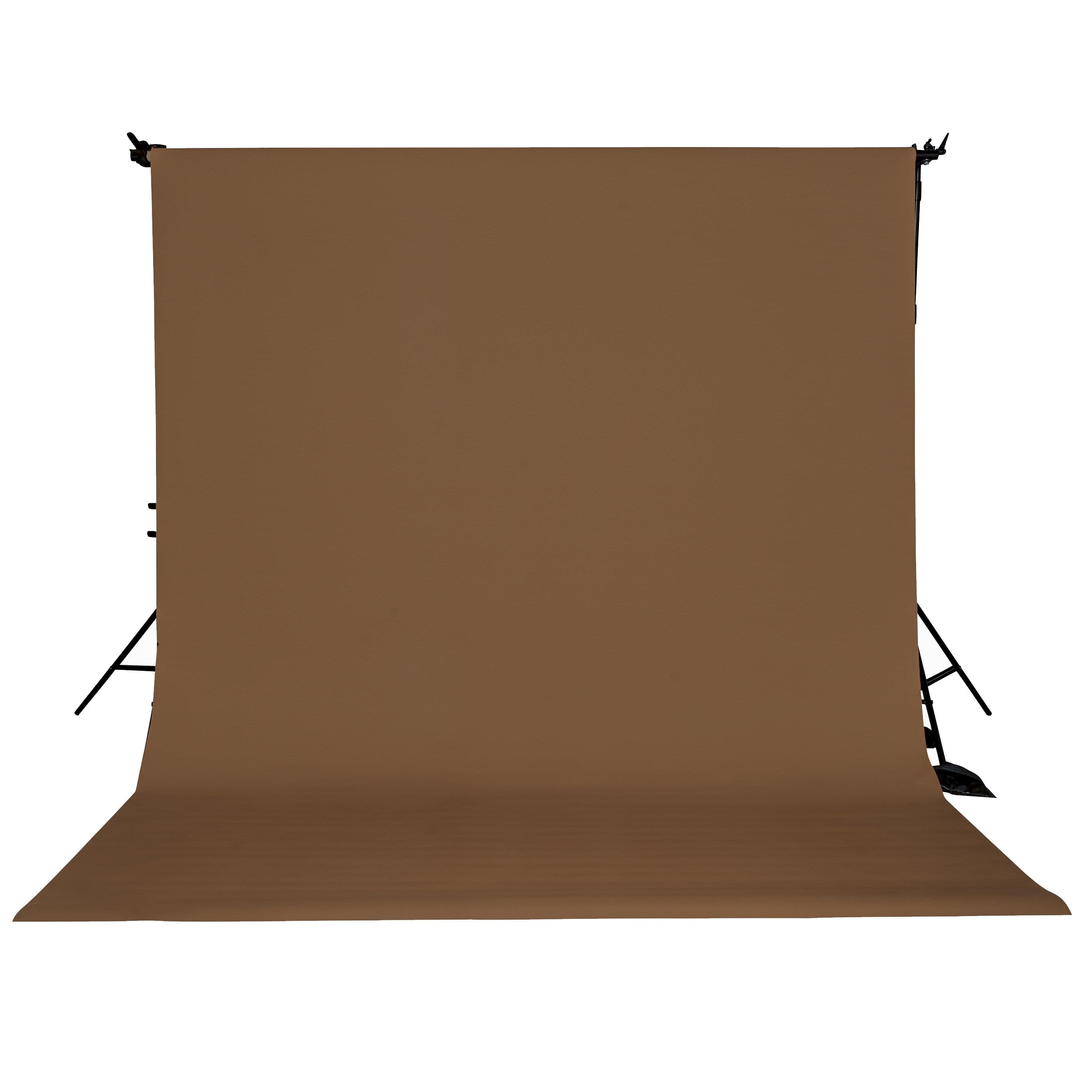 Spectrum Non-Reflective Full Paper Roll Backdrop (2.7 x 8M approx.) - Mochaccino Brown (DEMO STOCK)