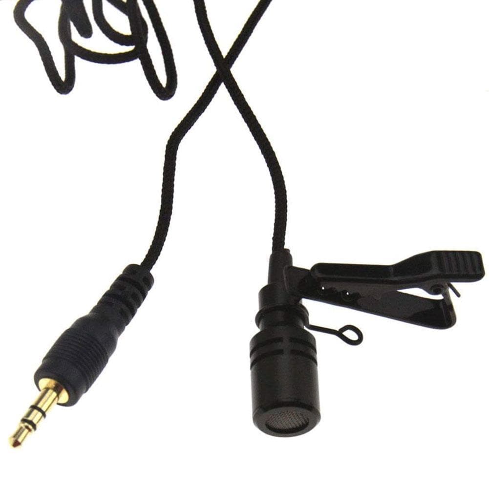Omnidirectional 3.5mm TRS Lavalier Mini Lapel Microphone