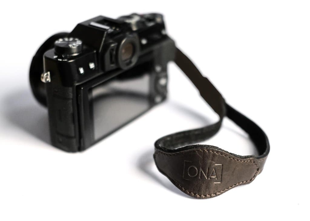 Ona - The Kyoto - Leather Camera Wrist Strap (Dark Truffle)