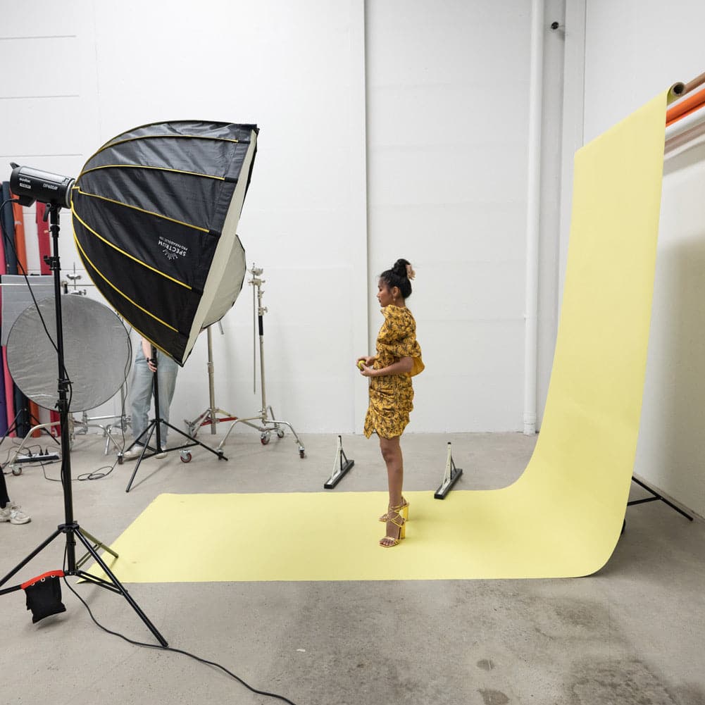 Single Photography Backdrop Holder With 260cm Stand And Leader Bar