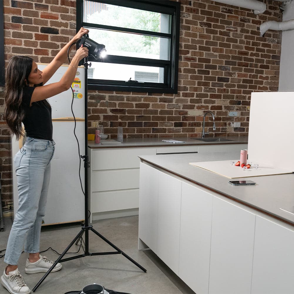 ProBoards Flat Lay Photography Rigid Beige Brown Backdrop - Bare Necessities (60cm x 60cm)