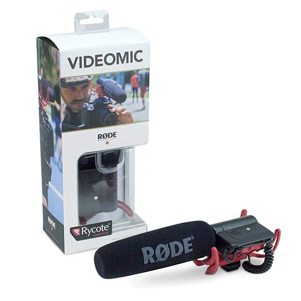 RODE VIDEOMIC DIRECTIONAL ON-CAMERA MICROPHONE
