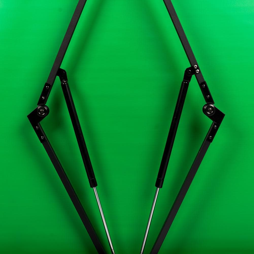 'Live Stream Master' Pull Up Chroma Key Green Screen Backdrop for Video (148cm x 190cm)