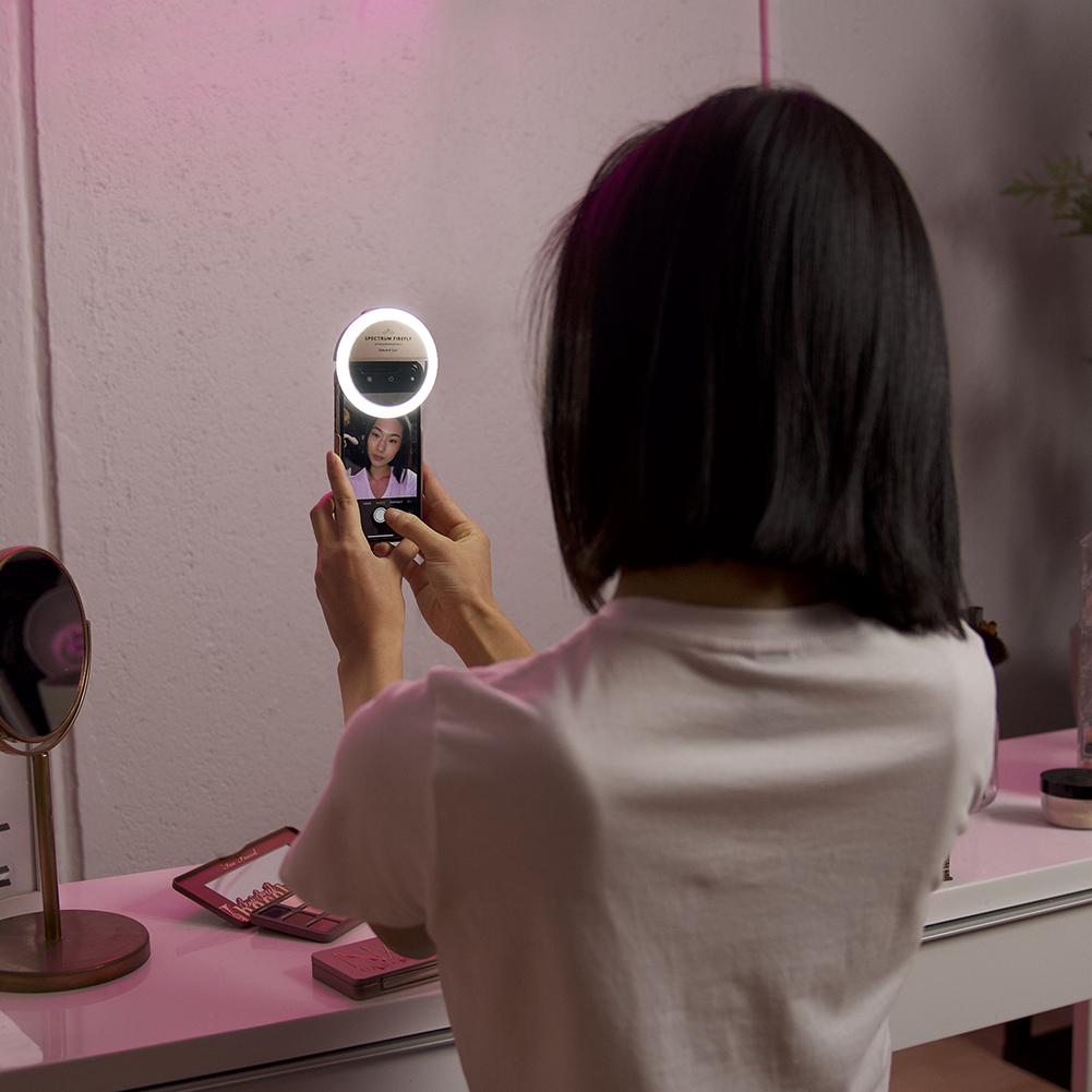 Selfie Phone Ring Light | Gold Rush Diamond-Luxe Firefly