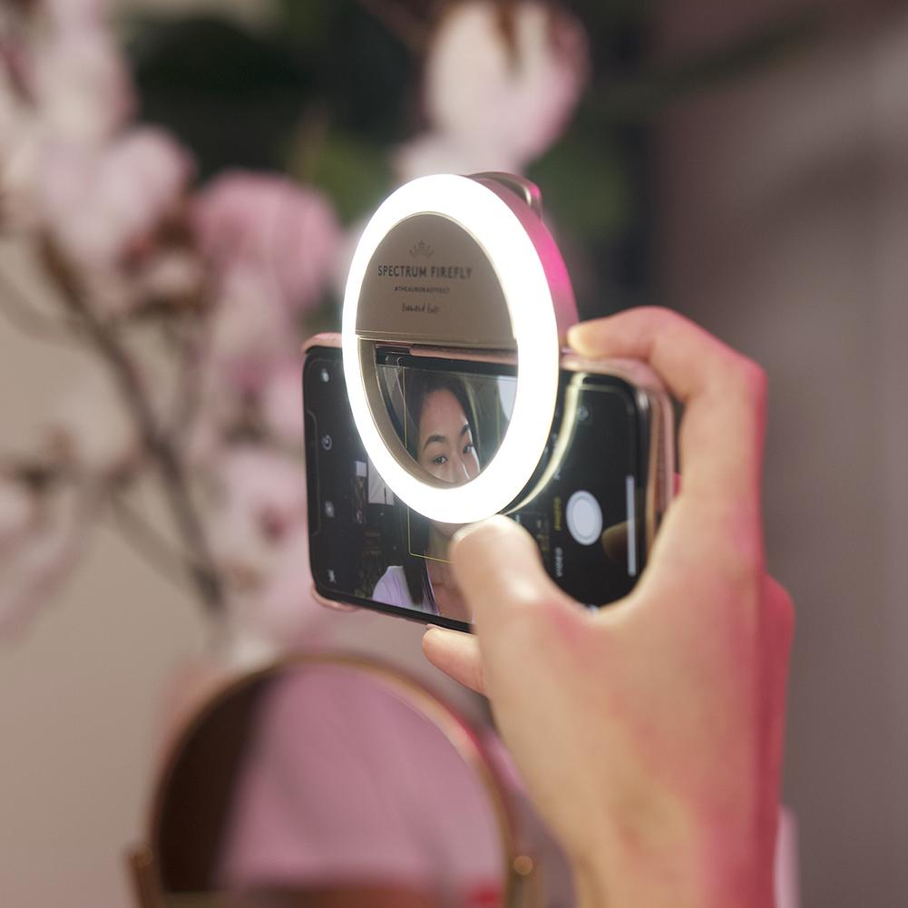 Selfie Phone Ring Light | Gold Rush Diamond-Luxe Firefly