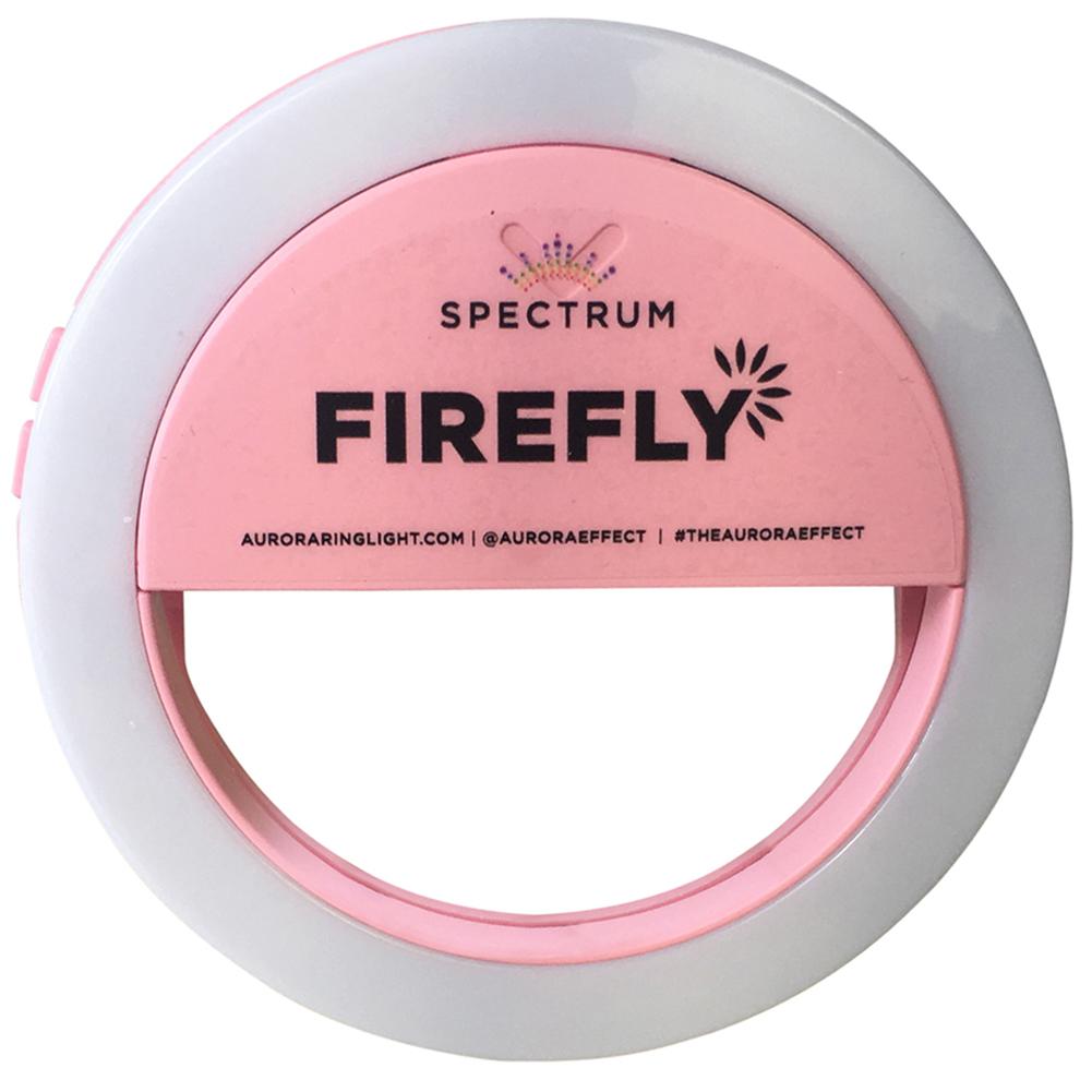 Pink Spectrum Aurora Selfie Phone Ring Light Diamond-Luxe Firefly - SERA