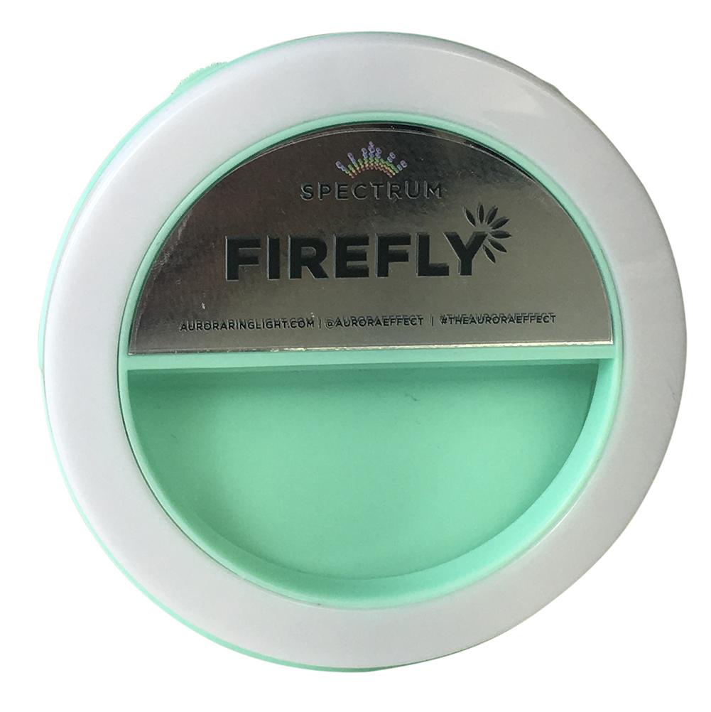 Mint Green Spectrum Aurora Selfie Phone Ring Light Gold-Luxe Firefly - Elijah