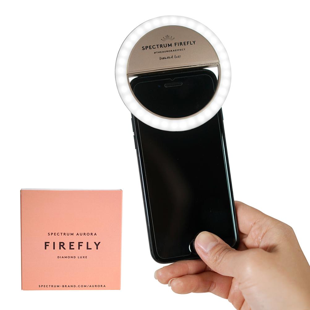 Selfie Phone Ring Light | Gold Rush Diamond-Luxe Firefly