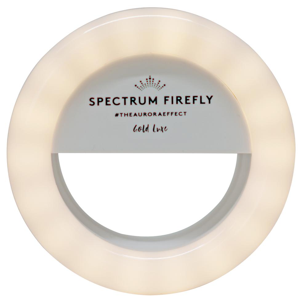 Selfie Phone Ring Light - Winter White Gold-Luxe Firefly