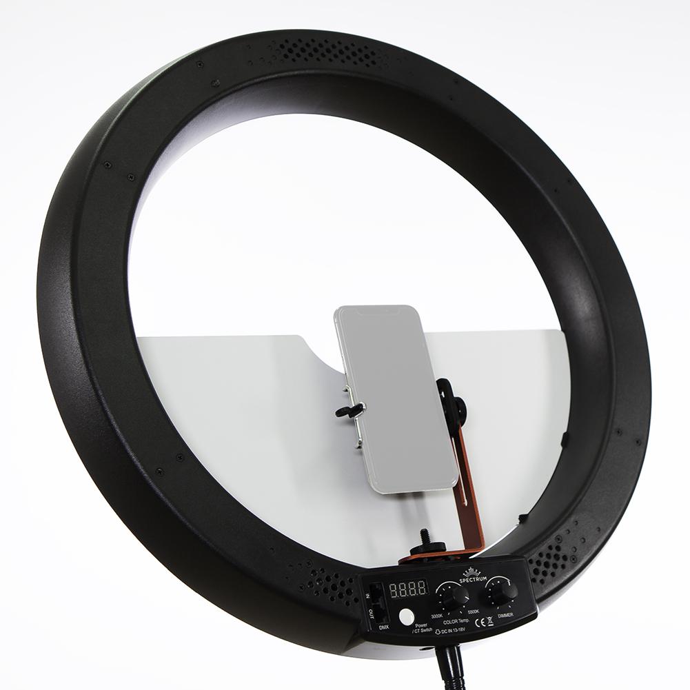 Spectrum Aurora Gold Luxe Pro V2 Ring Light 3 Point Crystal Led Kit