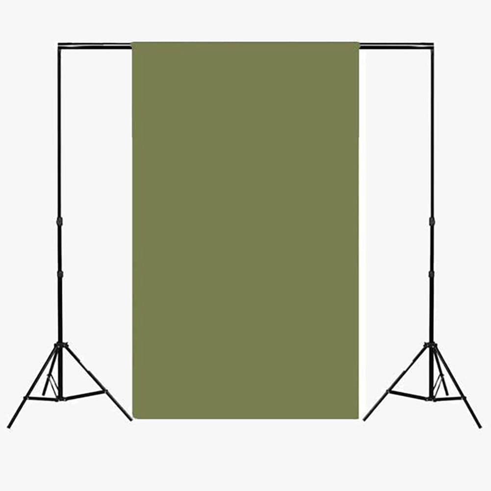 Military Green Paper Roll Photography Studio Backdrop Half Width (1.36 X 10M)