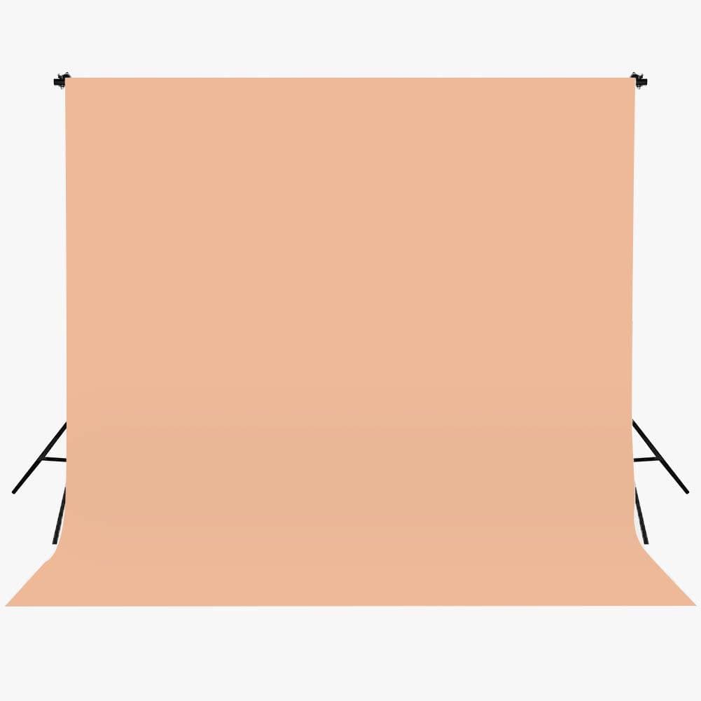 Spectrum Non-Reflective Full Paper Roll Backdrop (2.7 x 10M) - Peach Perfect Orange