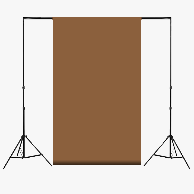Paper Roll Photography Studio Backdrop Half Length (1.36 x 10M) - Mochaccino Brown