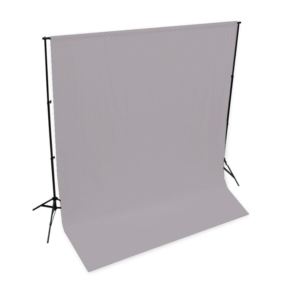 'Pastel Palette' Cotton Muslin Backdrop 3M x 6M - Clean Slate Grey