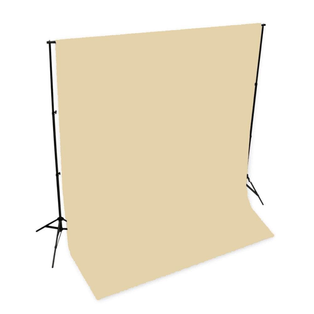 Pastel Palette Beige Muslin Backdrop 3M x 6M - Custard Tart