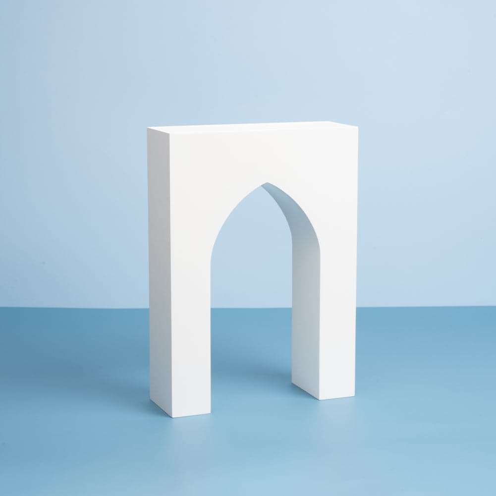 Spectrum White PRO.PROPS Styling Photography Prop - Moroccan Arch