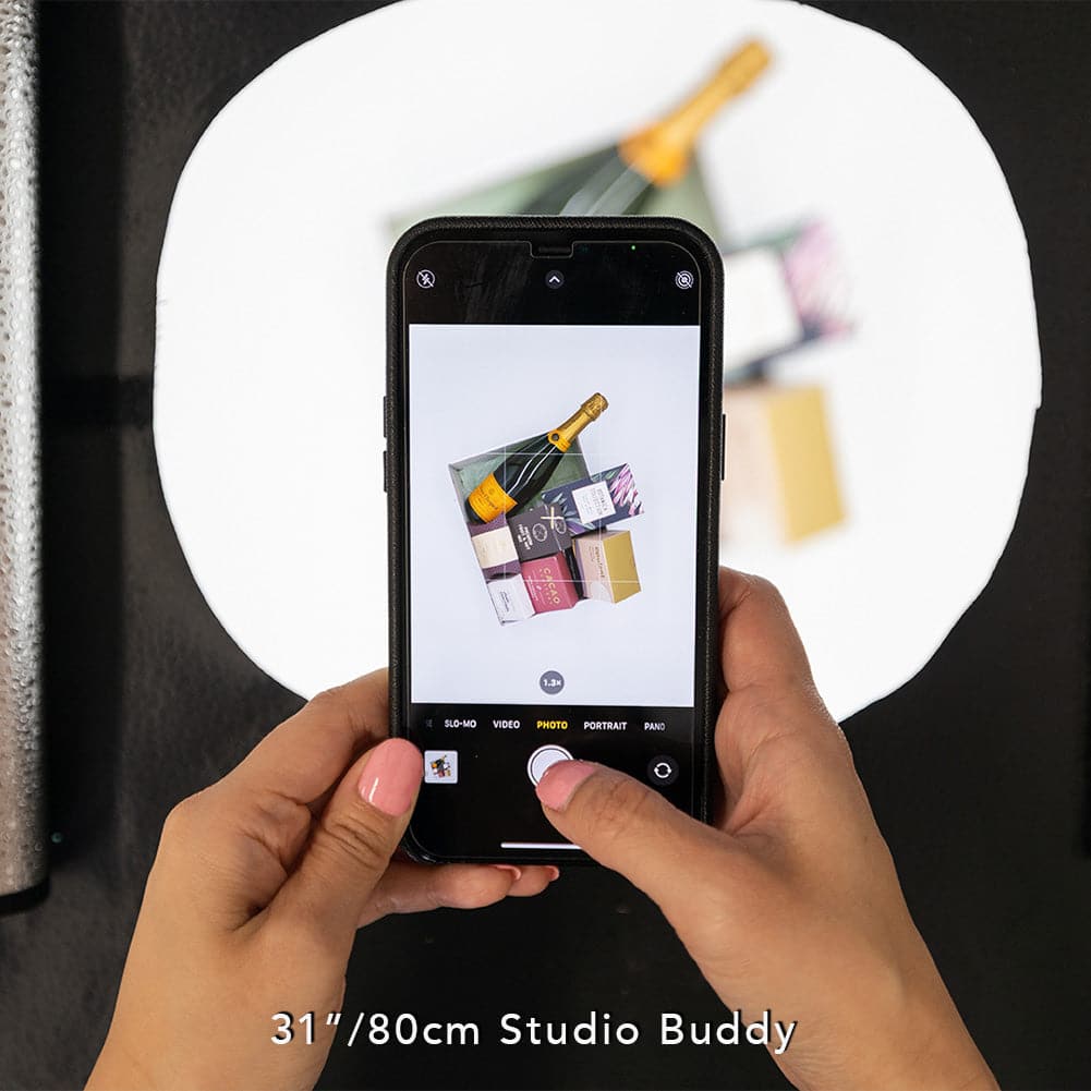 Foldable Product & Food Photography LED Lighting Box (In 3 Sizes) - Studio Buddy II