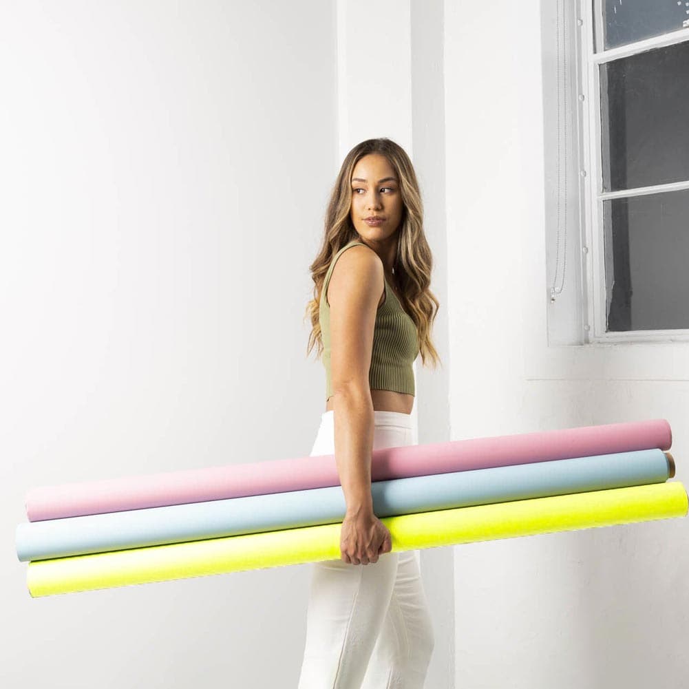 'Sweet Pastels' Collection Half Length Photography Studio Paper Backdrop Set