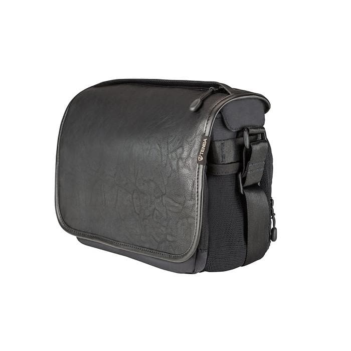 Black Tenba Switch 10 Vegan Leather DSLR Travel Camera Bag