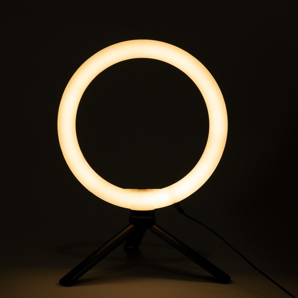 10" LED Ring Light Portable Zoom Meeting Desk RGB - Unicorn