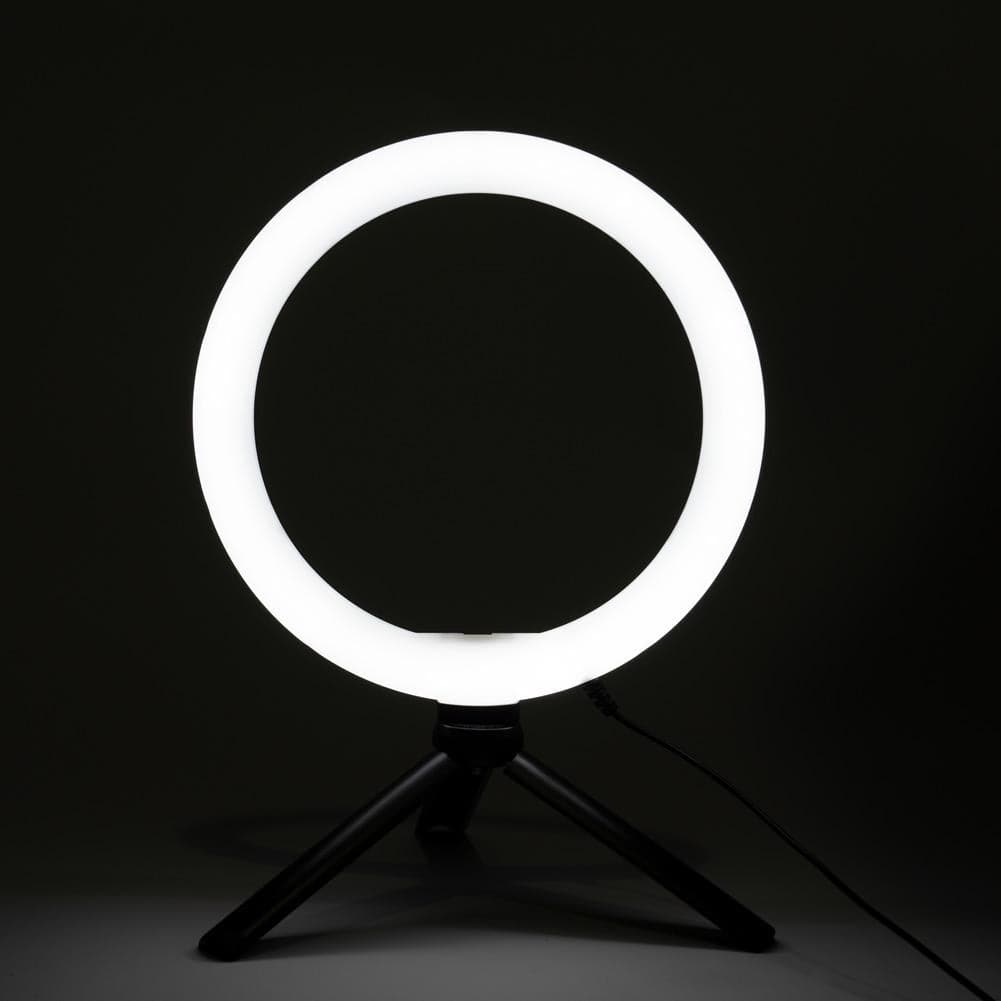 10" LED Ring Light Portable Zoom Meeting Desk RGB - Unicorn