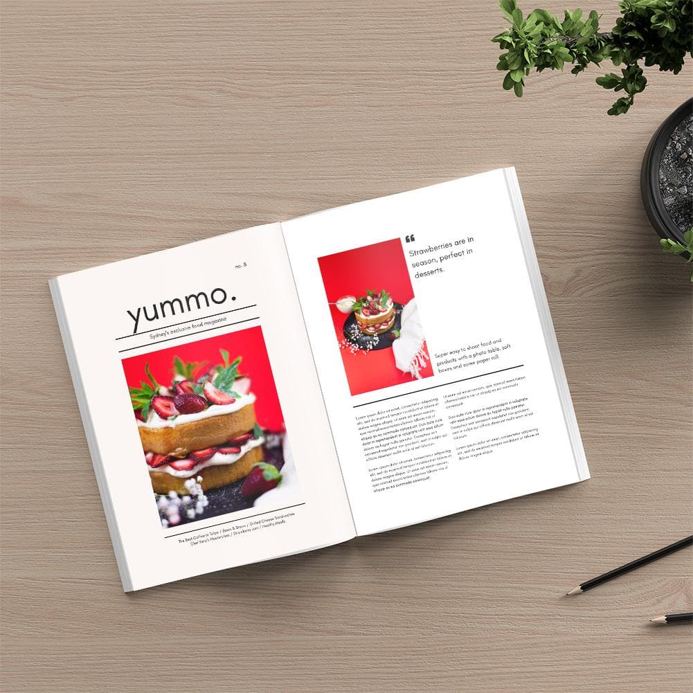 23" Food & Product Photography Lighting 'WORK HUSTLE' Table Kit